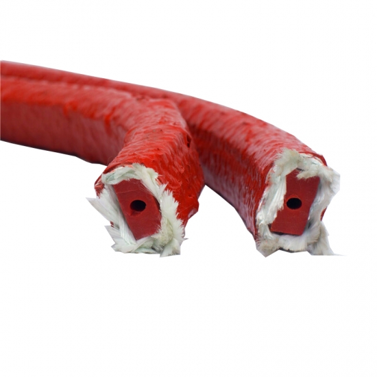 silicone rubber fiberglass sleeving rope,fiberglass braided rope