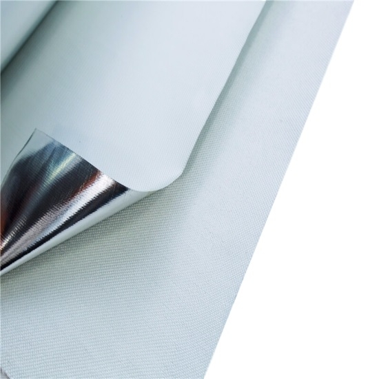 aluminum fiberglass fabric,Fireproof Fabric wholesale